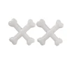 Crossbones Hairslide White