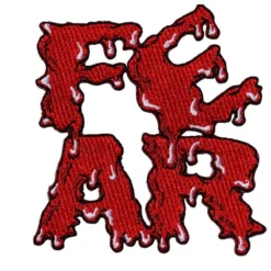 Fear Square Red Patch