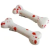 Mini Bone Hair Slides Blood Splattered