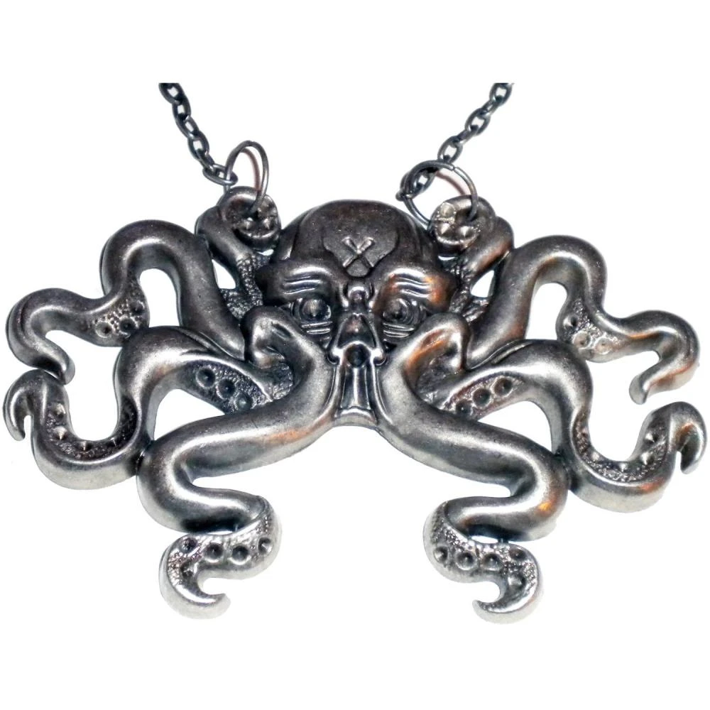 Octoskull Necklace Plain 1 Octoskull Necklace Plain