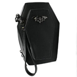 Coffin Mini Crossbody Bat Purse -Kreepsville 666 Shop BCBCBT 4