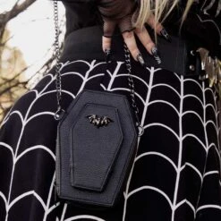 Coffin Mini Crossbody Bat Purse -Kreepsville 666 Shop BCBCBT 6 81ccbf95 4ab6 4c09 aa5c 0afc26e9ee12