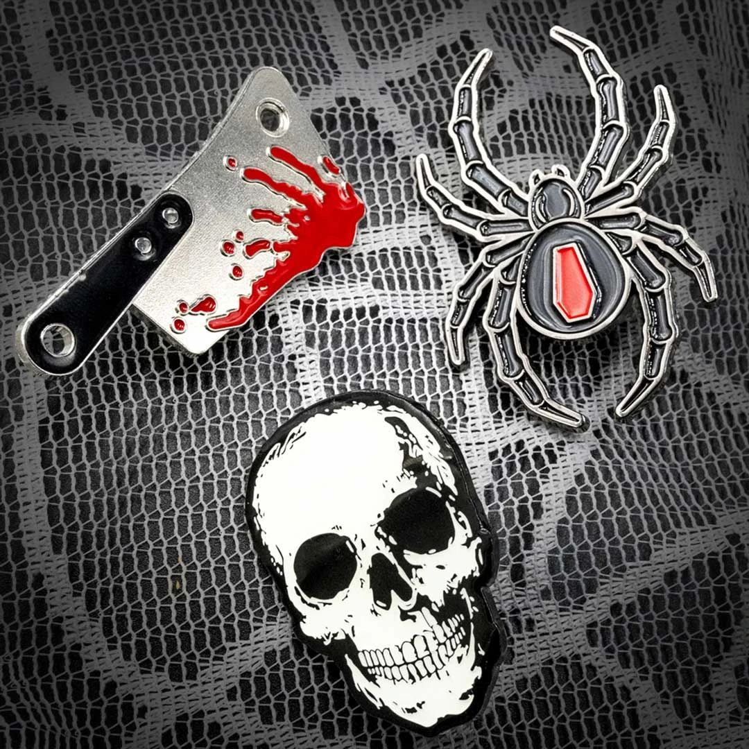 Black Widow Spider Enamel Pin 5 Black Widow Spider Enamel Pin - Image 5