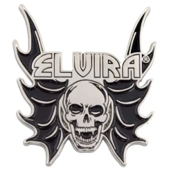 Elvira Tattoo Logo Enamel Pin
