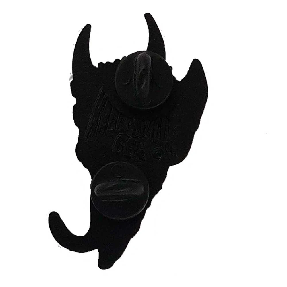 Krampus Smile Enamel Pin 3 Krampus Smile Enamel Pin - Image 3