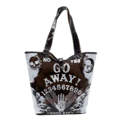 Go Away Ouija PVC Beach Tote
