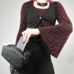 Coffin Bat Hip Pouch -Kreepsville 666 Shop BGHPCB 8