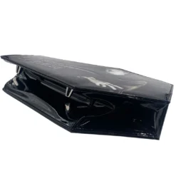 Vincent Price Skull Kiss Lock Deluxe Coffin Handbag -Kreepsville 666 Shop BGKLCVP 4