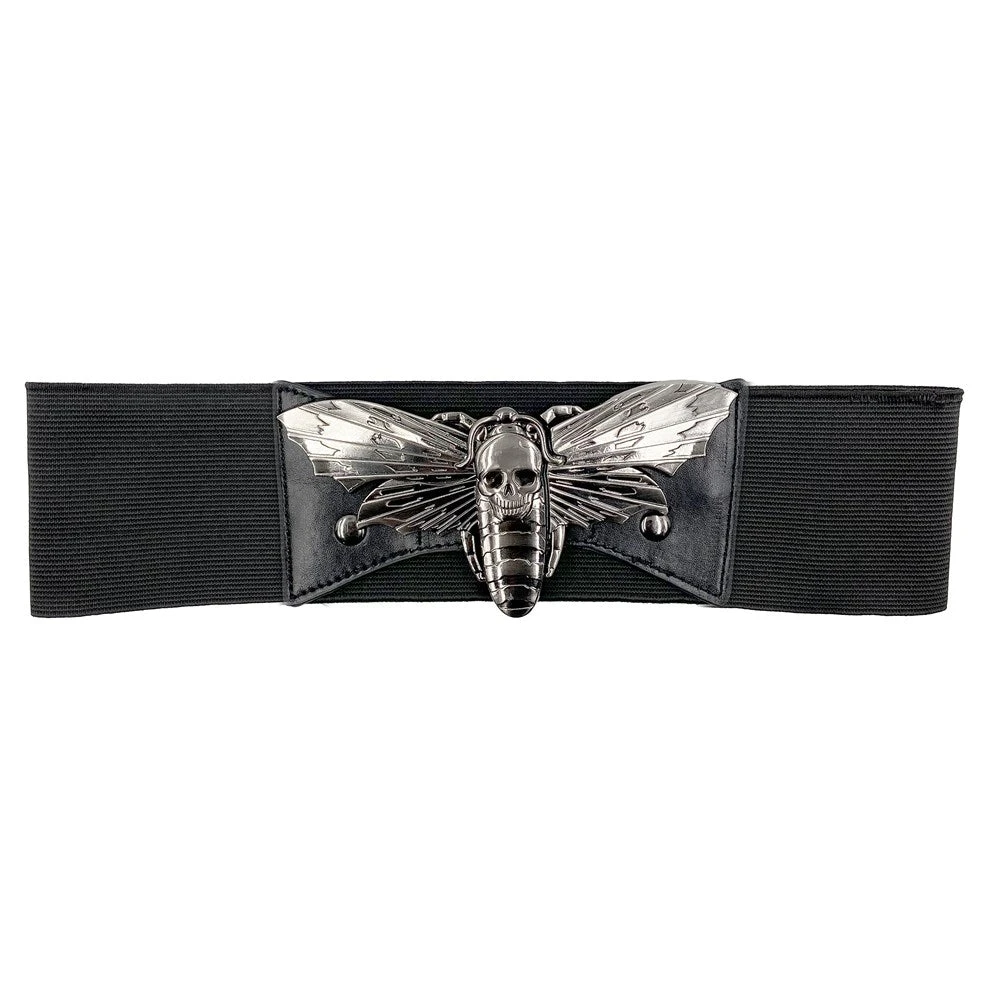 Elastic Waist Belt Death Moth 1 Elastic Waist Belt Death Moth