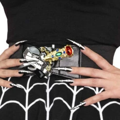 Elvira Dagger Elastic Waist Belt Black -Kreepsville 666 Shop BTWEDB 3 5251f8c4 b90b 48b2 8f1f 1ee1250a775c