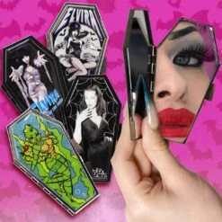Elvira Mummy Coffin Compact 9 Elvira Mummy Coffin Compact -Kreepsville 666 Shop CCEMB 3