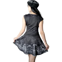 Tombstone Bats Skater Dress -Kreepsville 666 Shop DRSKTB 3 6b242ccd eb00 4ddf 99c3 7f2b68cbe5f0