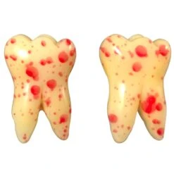 Bloody Tooth Stud Earring