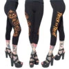 Trick Or Treat Pumpkin Capri Leggings