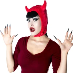 Devil Red Horror Hood -Kreepsville 666 Shop GHHDR 4