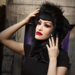 Glamour Black Horror Hood -Kreepsville 666 Shop GHHGB 4