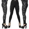 Bat Outline Glow Leggings