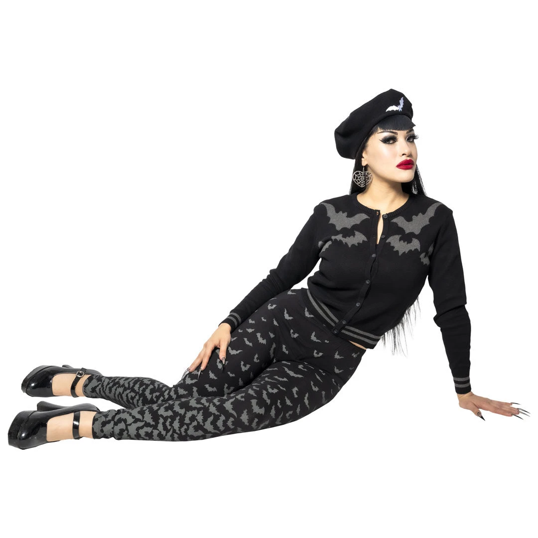 Bat Repeat Gradient Leggings 4 Bat Repeat Gradient Leggings - Image 4