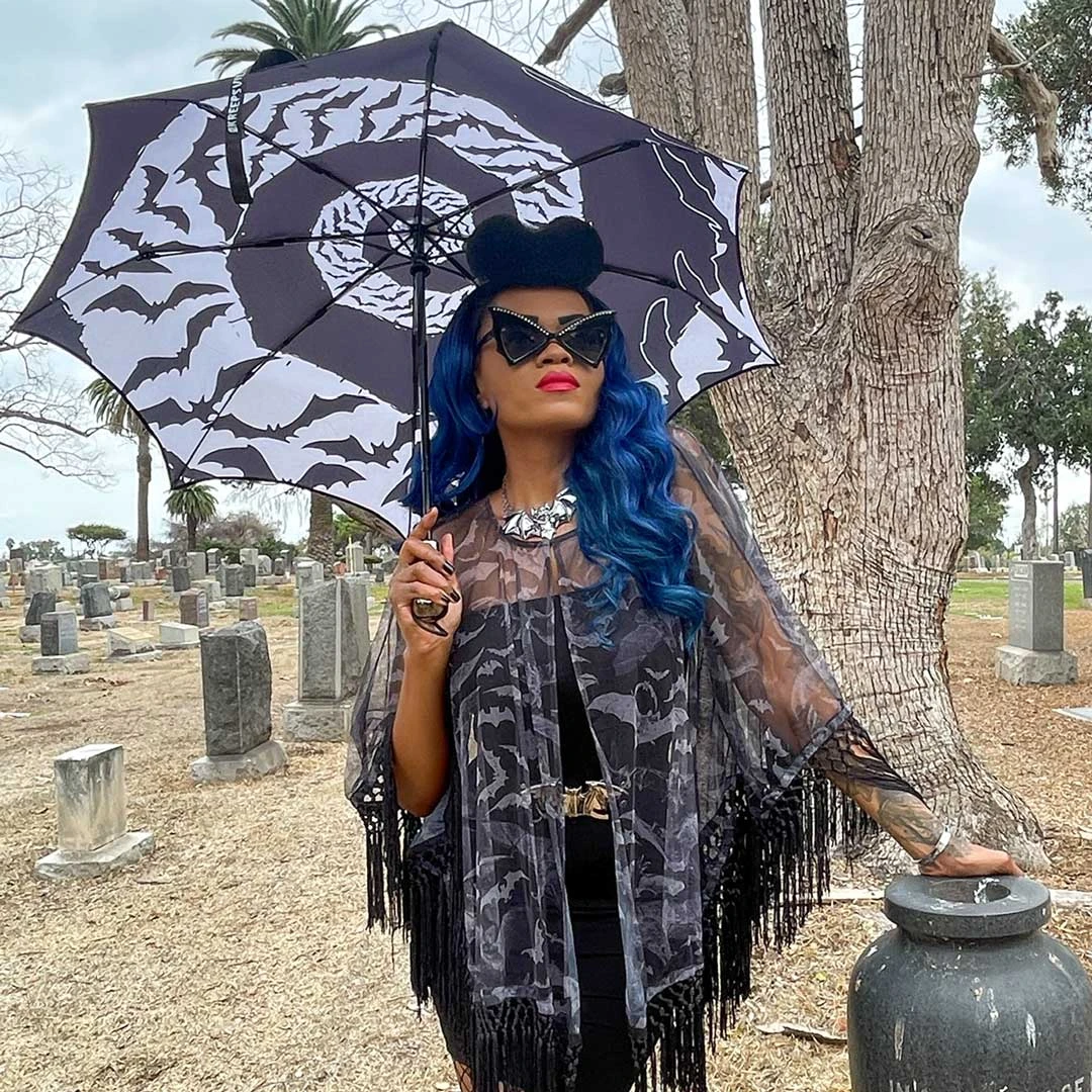 Bat Mesh Cape 4 Bat Mesh Cape - Image 4