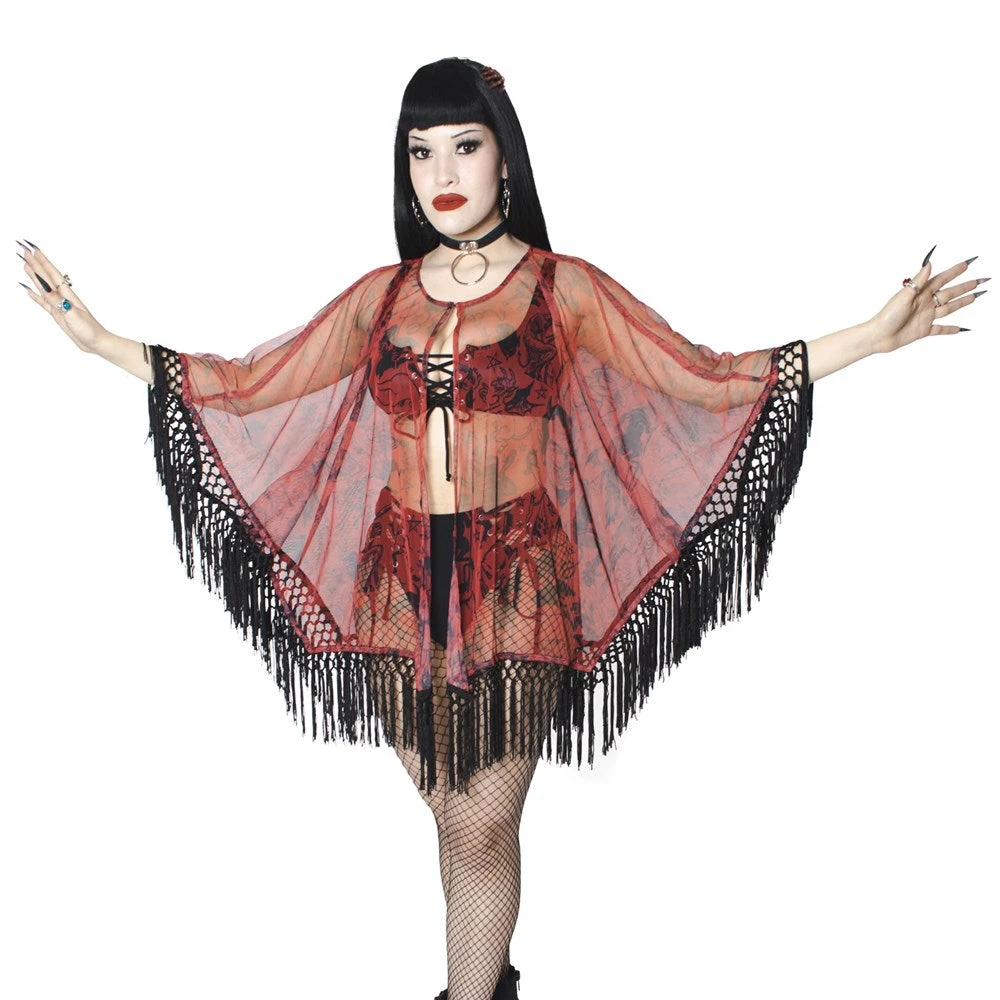 Devil Disguise Mesh Cape 1 Devil Disguise Mesh Cape