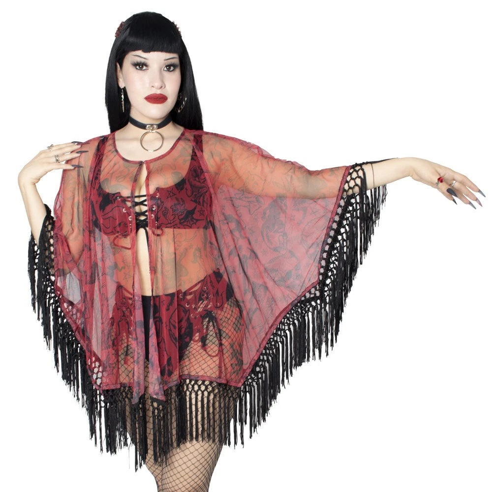 Devil Disguise Mesh Cape 2 Devil Disguise Mesh Cape - Image 2
