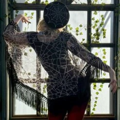 Spiderweb Mesh Cape 10 Spiderweb Mesh Cape -Kreepsville 666 Shop GPCSWW 5