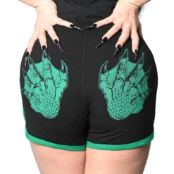 Creature Hand Womens Booty Shorts