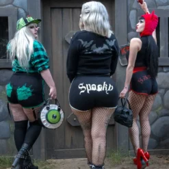 Creature Hand Womens Booty Shorts -Kreepsville 666 Shop GRSCH 6