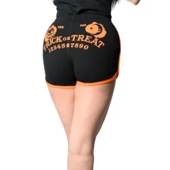 Trick Or Treat Spirit Board Womens Booty Shorts -Kreepsville 666 Shop GRSTTB 3
