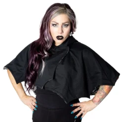 Reversible Bat Wing Grey Bat Shoulder Cape -Kreepsville 666 Shop GSCBWG 3 07e985da 57da 4b54 9aa6 24f789d6053c