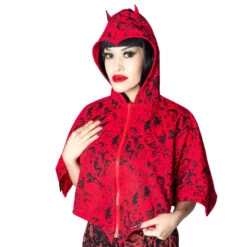 Reversible Devil In Disguise Shoulder Cape 8 Reversible Devil In Disguise Shoulder Cape -Kreepsville 666 Shop GSCDD 4