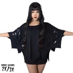 Flying Bats Scalloped Top -Kreepsville 666 Shop GTSFB 3 e43a54eb 16b7 4d8e 9dca f6f278ad68b8