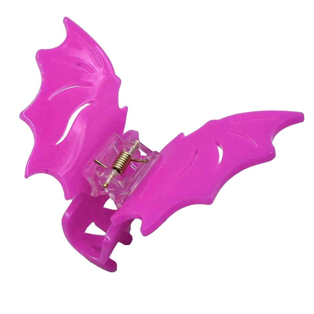 Bat Hair Claw Clip Pink 1 Bat Hair Claw Clip Pink