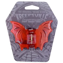 Bat Hair Claw Clip Red -Kreepsville 666 Shop HCCBR 4