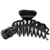 Skeleton Ribcage Hair Claw Clip Black