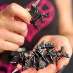 Bat Mini Claw Clip Set Black -Kreepsville 666 Shop HSBCM4 4