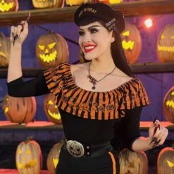 Halloween Queen Text Hair Slides 8 Halloween Queen Text Hair Slides -Kreepsville 666 Shop HSTHQ 4