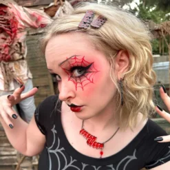 Scream Queen Text Hair Slides -Kreepsville 666 Shop HSTSQ 5