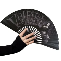 Vampira Coffin Fabric Fan -Kreepsville 666 Shop HWFVC 3 b873cea8 44d8 479b 93f7 48048b655c61