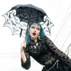Bat Lace Parasol -Kreepsville 666 Shop HWPBL 5 308b1105 422a 4c34 8bc4 6c72350786f8
