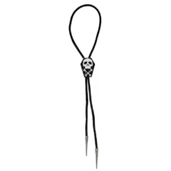 Coffin Skull Bones Bolo Western Tie -Kreepsville 666 Shop JBTCS 4