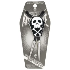 Coffin Skull Bones Bolo Western Tie -Kreepsville 666 Shop JBTCS 5