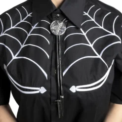 Kreepsville 666 Satanic Circle Bolo Western Tie -Kreepsville 666 Shop JBTSS 6