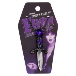 Elvira Dagger Necklace Purple -Kreepsville 666 Shop JNEDP 3