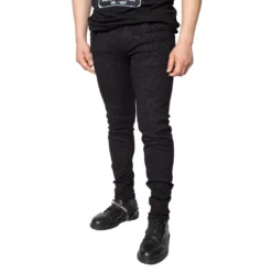 Death Repeat Black Skinny Jeans