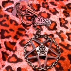 Elvira Macabre Mobile Wheel Keychain -Kreepsville 666 Shop KCEMMW 4