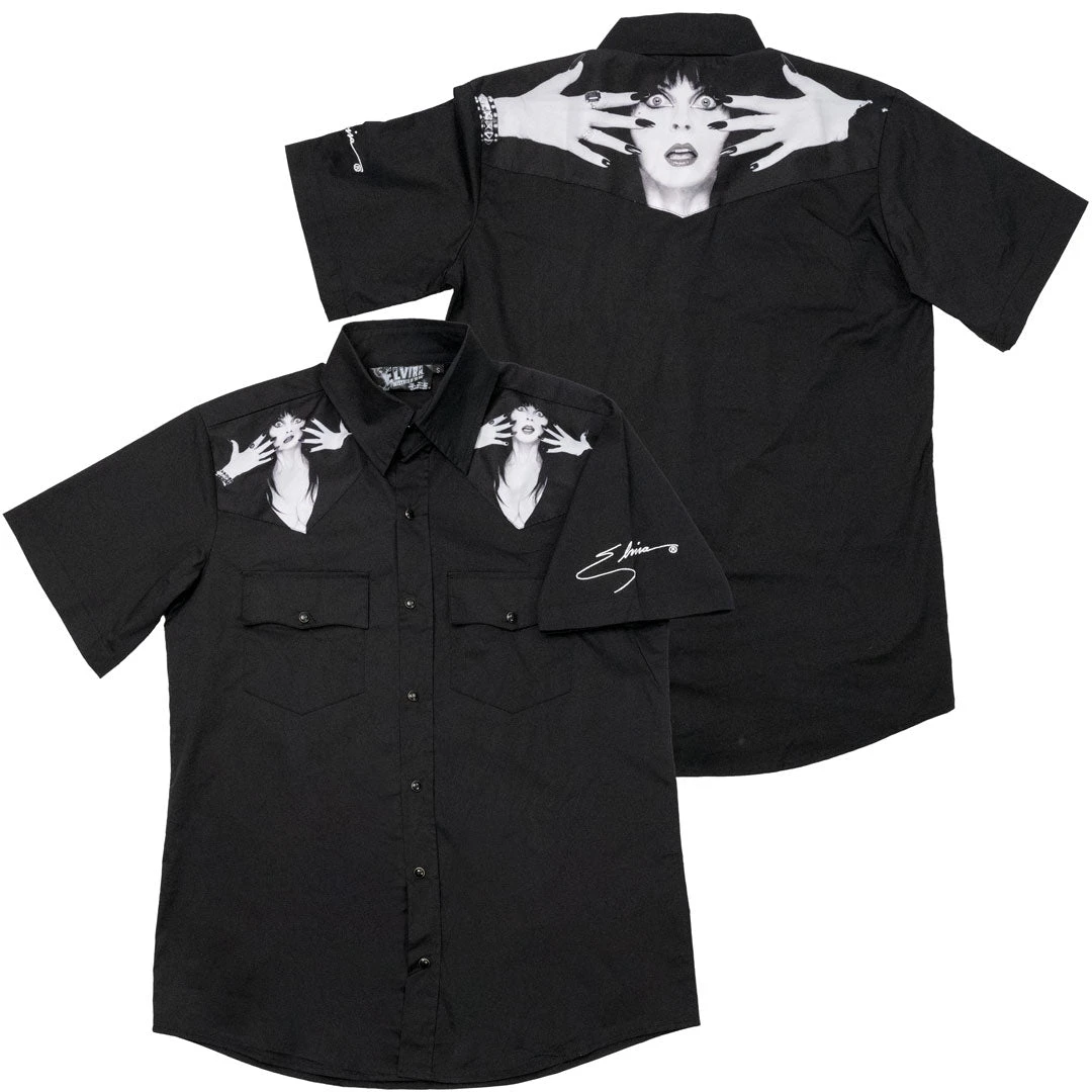 Elvira Classic Logo Western Shirt 6 Elvira Classic Logo Western Shirt - Image 6