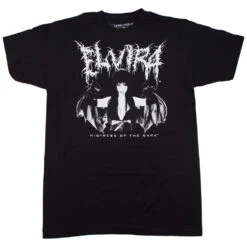 Elvira Black Metal Mens T-Shirt