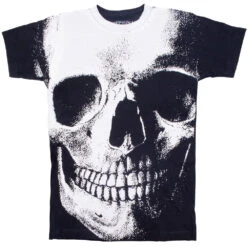 Kreepsville 666 Big Skull White Jumbo T-shirt