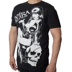 Elvira Comic Skull Men's T-shirt -Kreepsville 666 Shop MTJECS 3